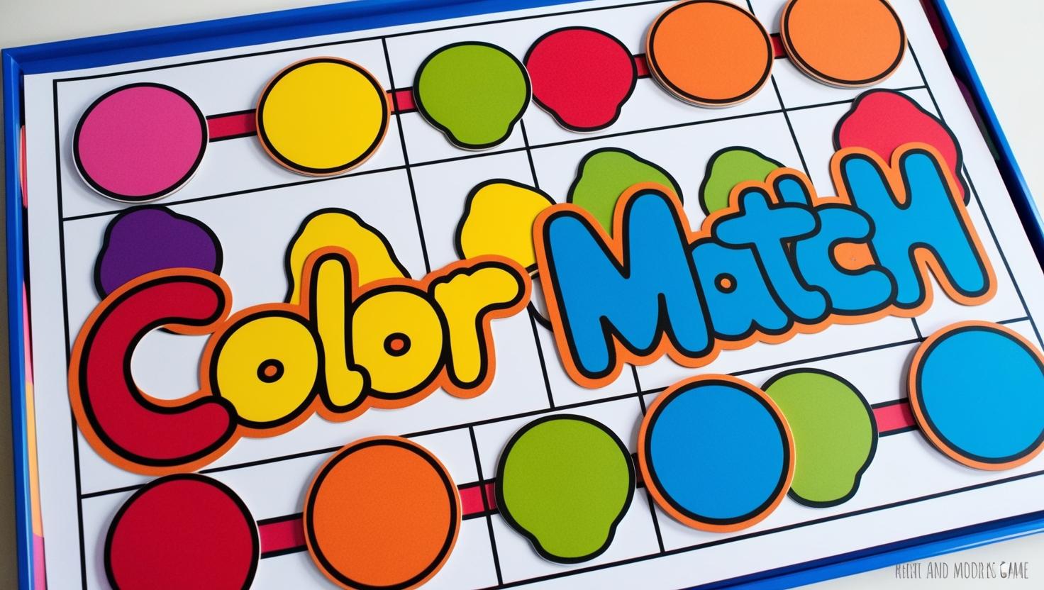 Color Match - Test your memory and reflexes in this colorful matching game