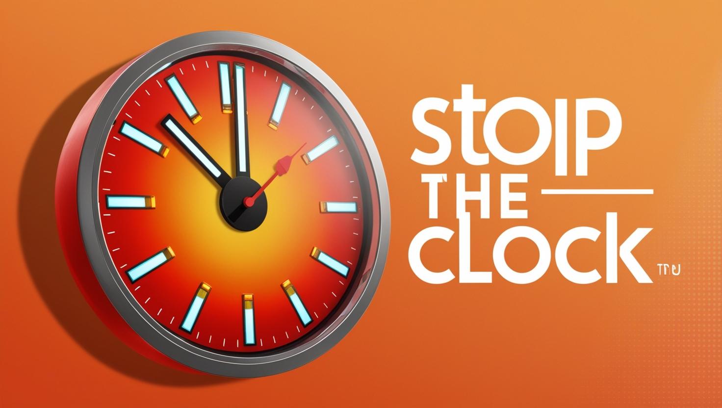 Stop the Clock - Test your timing skills by stopping the clock at the perfect moment